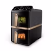Philips 4000 series Dual Stack Airfryer Vertical Basket 10L Double Stand-alone 2750 W varmluftsfritös svart