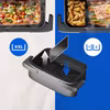 Philips 5000 series NA565/02 fritös Dubbel 9,5 L fristående 2750 W varmluftsfritös svart, silver, rostfritt stål