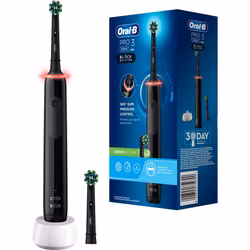 Braun Oral-B Pro 3 3000 CrossAction Eltandborste Black Edition