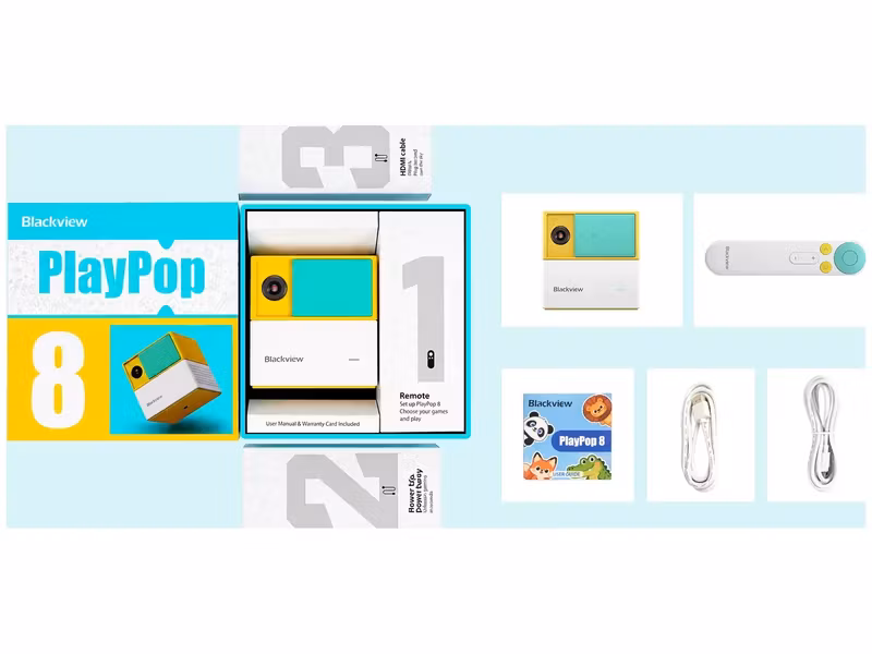 Blackview PlayPop 8 Al Motion Spelkonsoll