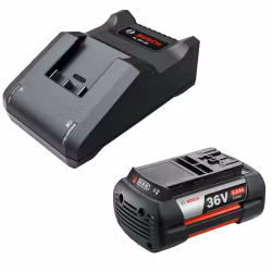 Bosch Startset 36V 6Ah Litiumionbatteri med Laddare