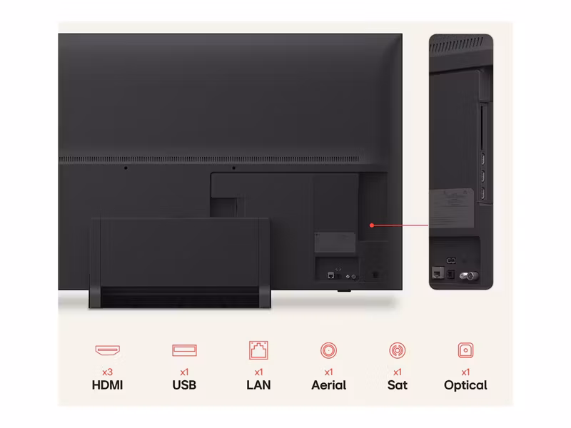 LG 55QNED8EB3B 55" 4K Ultra HD QNED Smart TV