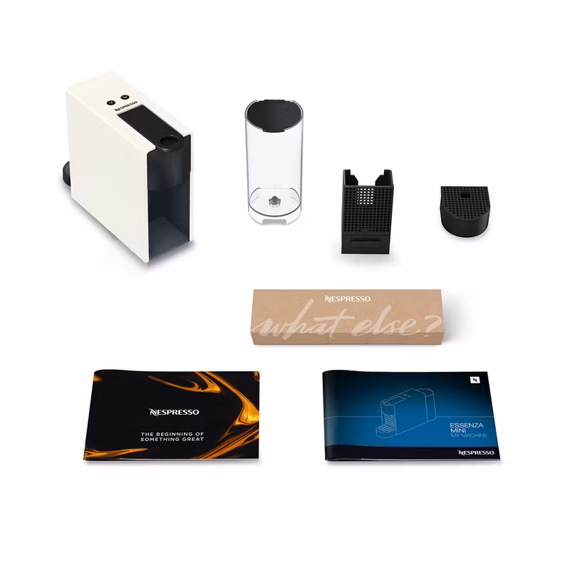 Krups Nespresso Essenza Mini XN1101 Kapselmaskin 19 bar Vit
