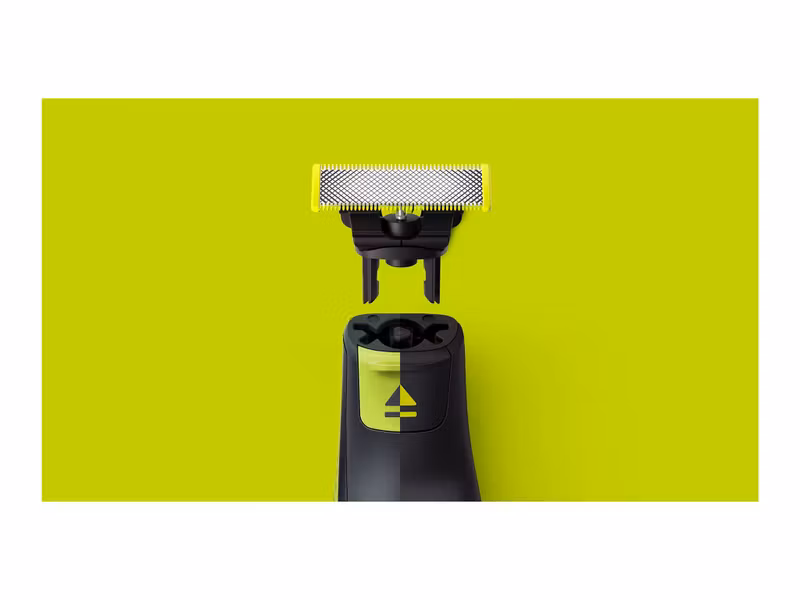 Philips OneBlade 360 QP624/50 Utbytesblad 2-pack med kroppssats Svart/Grön/Silver