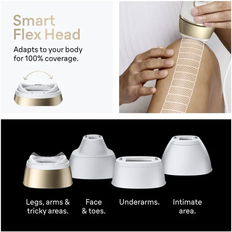 Braun Silk-expert Pro 5 PL5412 IPL Hårborttagning Guld/Vit