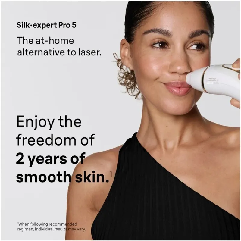 Braun Silk-expert Pro 5 PL5412 IPL Hårborttagning Guld/Vit
