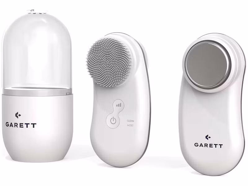 Garett Beauty Multi Clean Sonisk ansiktsborste Vit