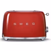Smeg 50's Style TSF01RDEU 2 skivor 6 rostningsnivåer Brödrost Röd
