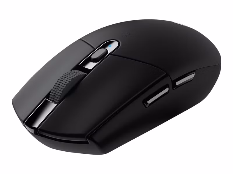 Logitech G305 LIGHTSPEED Trådlös Gamingmus Svart