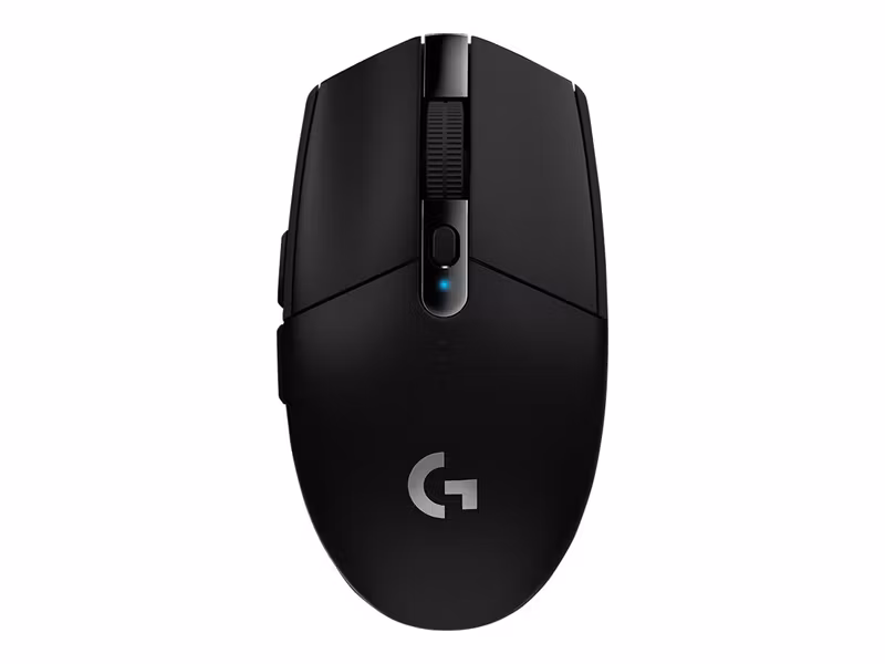 Logitech G305 LIGHTSPEED Trådlös Gamingmus Svart