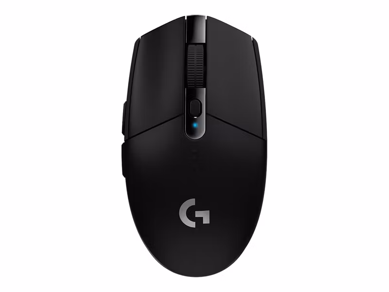 Logitech G305 LIGHTSPEED Trådlös Gamingmus Svart