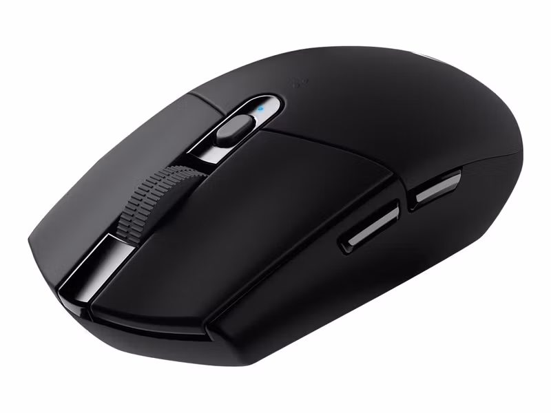 Logitech G305 LIGHTSPEED Trådlös Gamingmus Svart