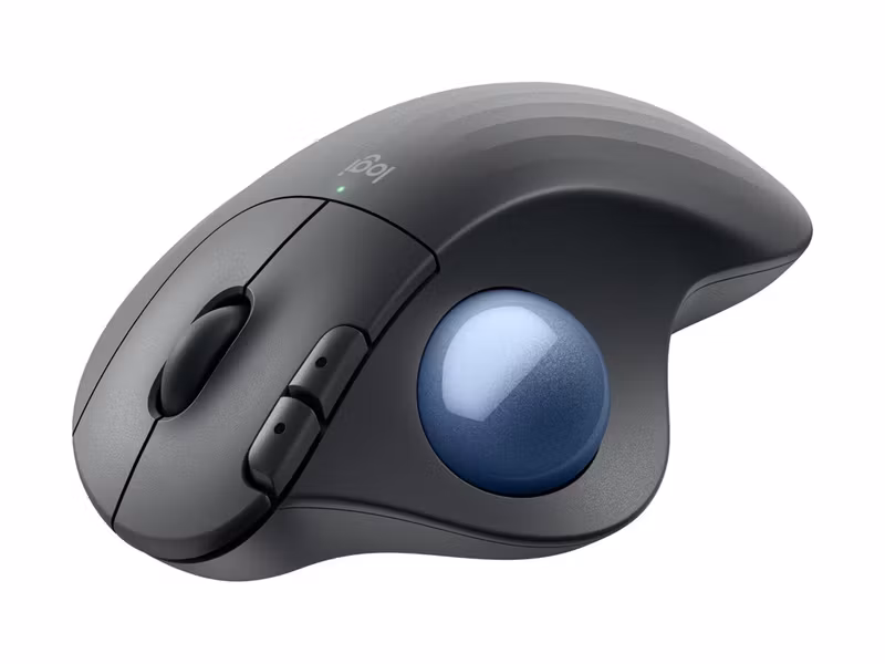 Logitech ERGO M575S Ergonomisk Trådlös Trackball Grå