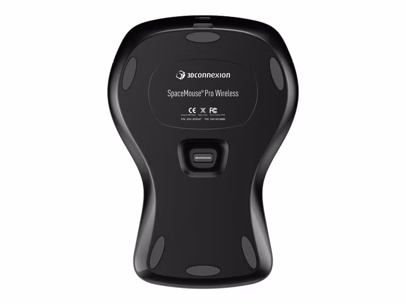 3Dconnexion SpaceMouse Pro Wireless 3D-mus Bluetooth 2,4 GHz 15 knappar Svart