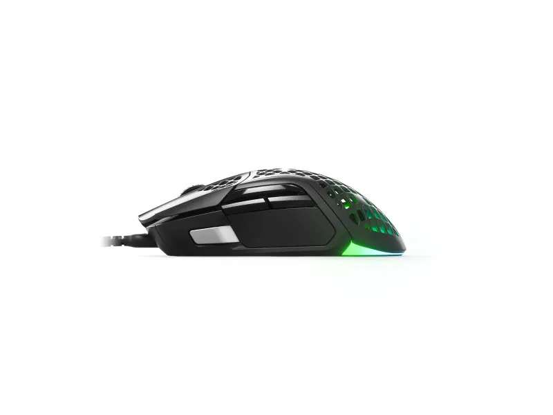 SteelSeries Aerox 5 Wireless 18 000 CPI Trådlös Gamingmus Svart
