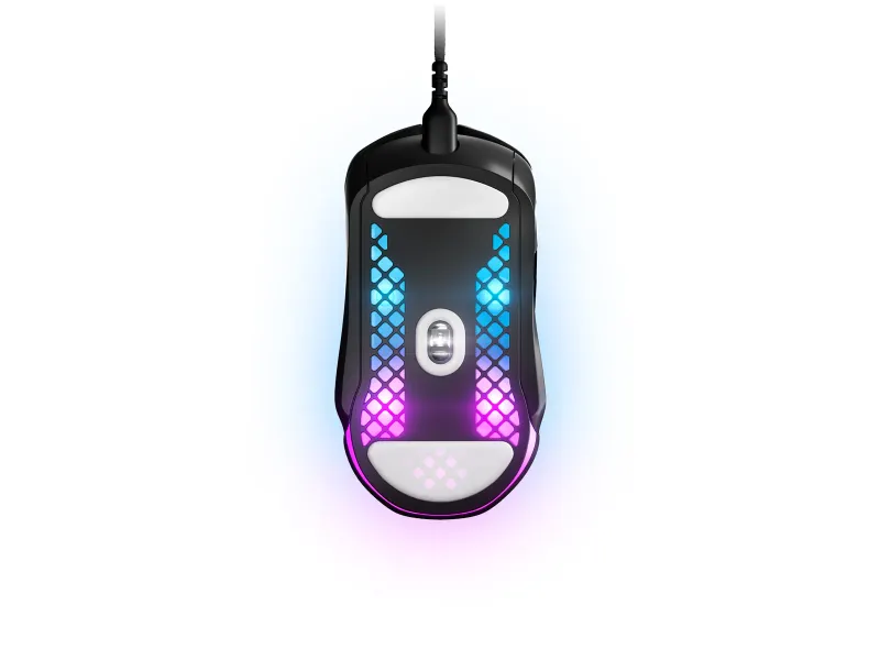 SteelSeries Aerox 5 Wireless 18 000 CPI Trådlös Gamingmus Svart