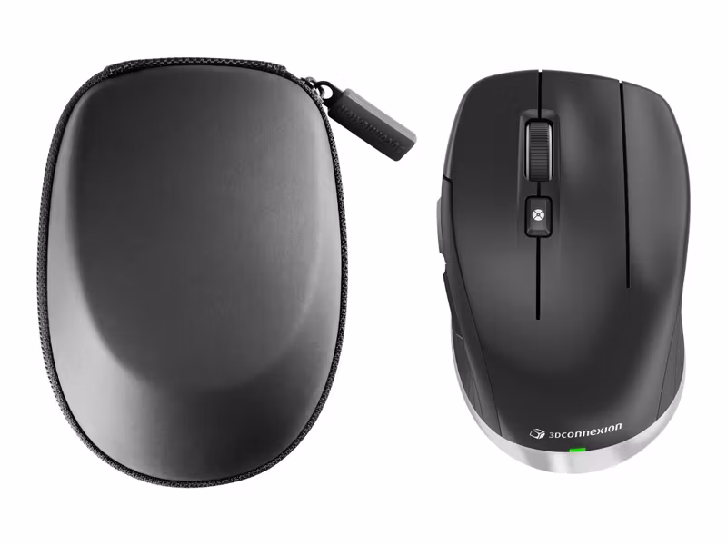 3Dconnexion CadMouse Compact Wireless Trådlös Mus 7 200 DPI Svart