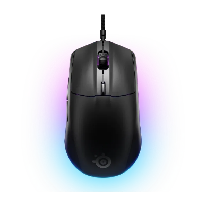 SteelSeries Rival 3 Gen 2 Optisk Trådbunden Gamingmus Svart