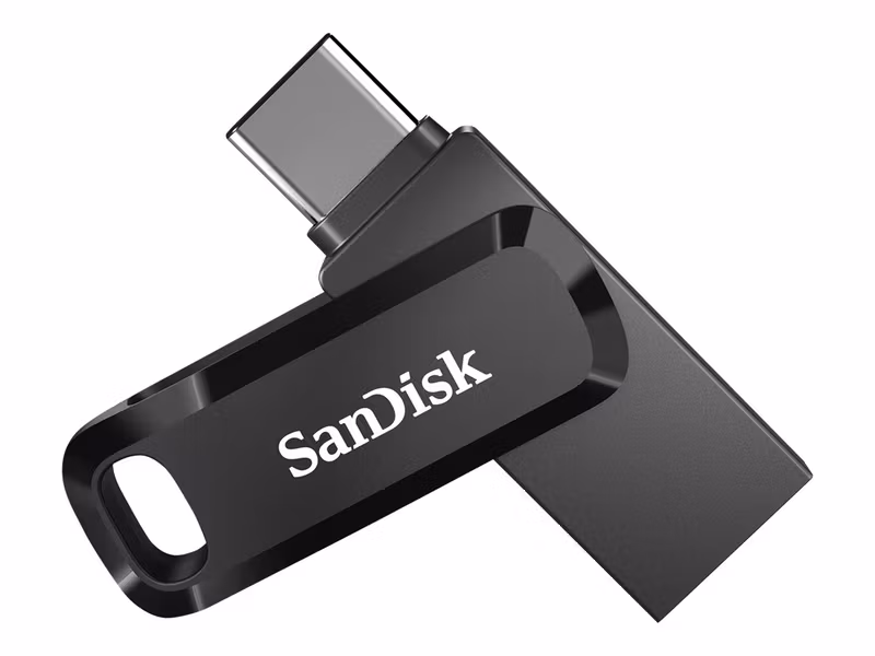 SanDisk Ultra Dual Drive Go 32 GB USB 3.1 Gen 1 USB-C/USB-A USB-minne Svart