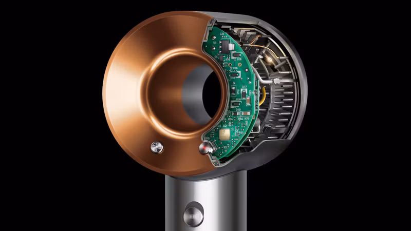 Dyson Supersonic Origin Hårfön Nickel/Copper