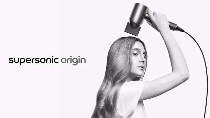 Dyson Supersonic Origin Hårfön Nickel/Copper