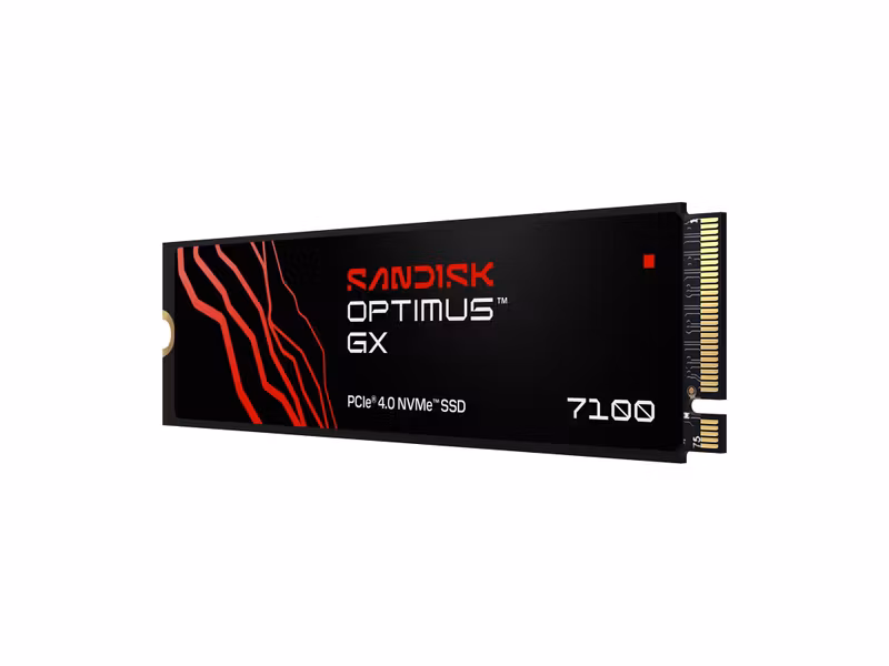 SanDisk Optimus GX 7100 1 TB M.2 2280 PCIe 4.0 NVMe Intern SSD