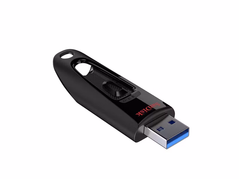 SanDisk Ultra SDCZ48 1 TB USB 3.0 USB-minne Svart