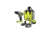 Ryobi ONE+ R18PD2-242S 18 V 40 Nm Slagborrmaskin/skruvdragare med 4,0 Ah och 2,0 Ah batterier