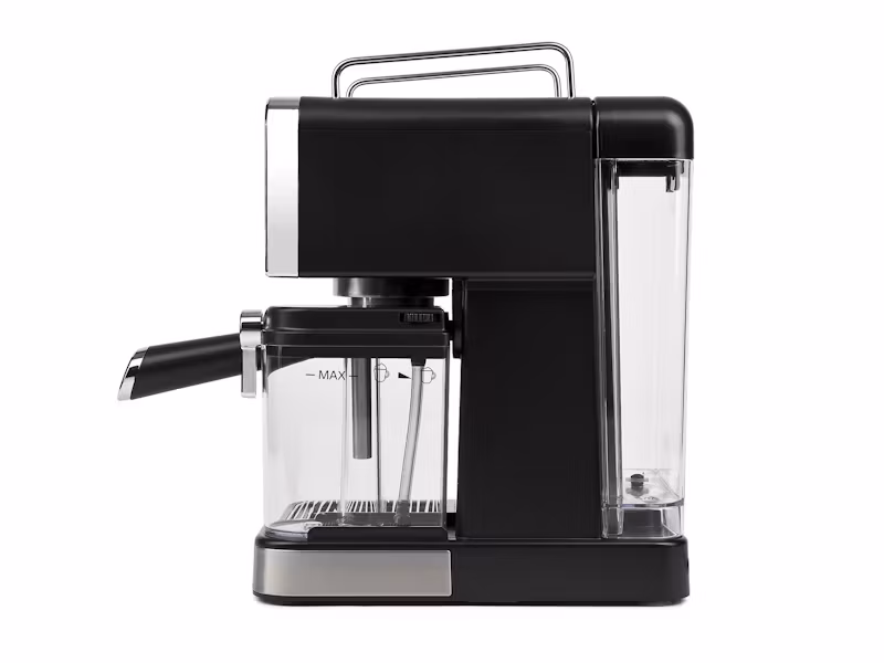 Girmi MC71 Caffè Duetto Automatisk Kaffemaskin med Mjölkskummare 1 350 W Svart