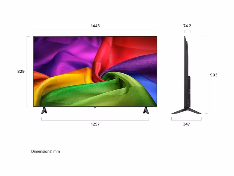 LG 65NU800B6LA 65" Nano 4K UHD AI Smart-TV