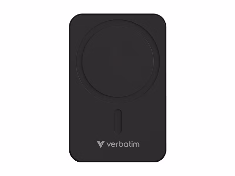 Verbatim Charge 'n' Go Essentials 32223 20 000 mAh Magnetisk Trådlös Powerbank 35 W Svart