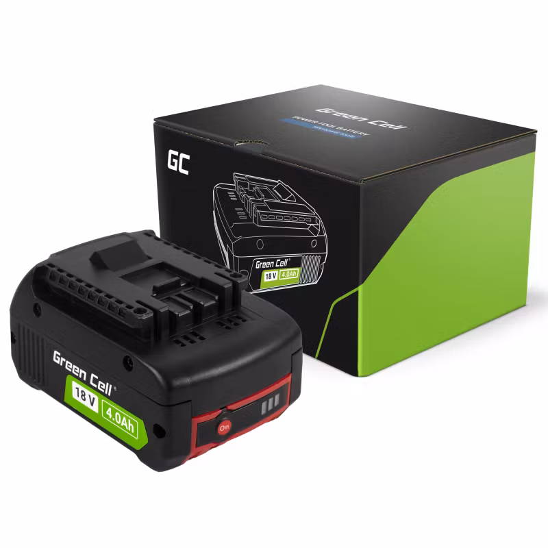 Green Cell PTBO18V4 18 V 4 Ah Batteri till Bosch