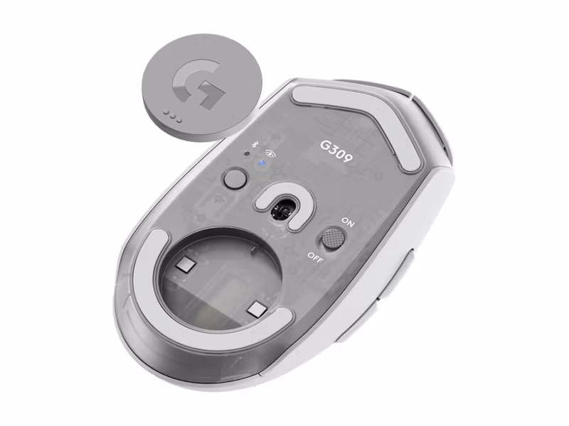 Logitech G309 LIGHTSPEED Trådlös Gamingmus Vit