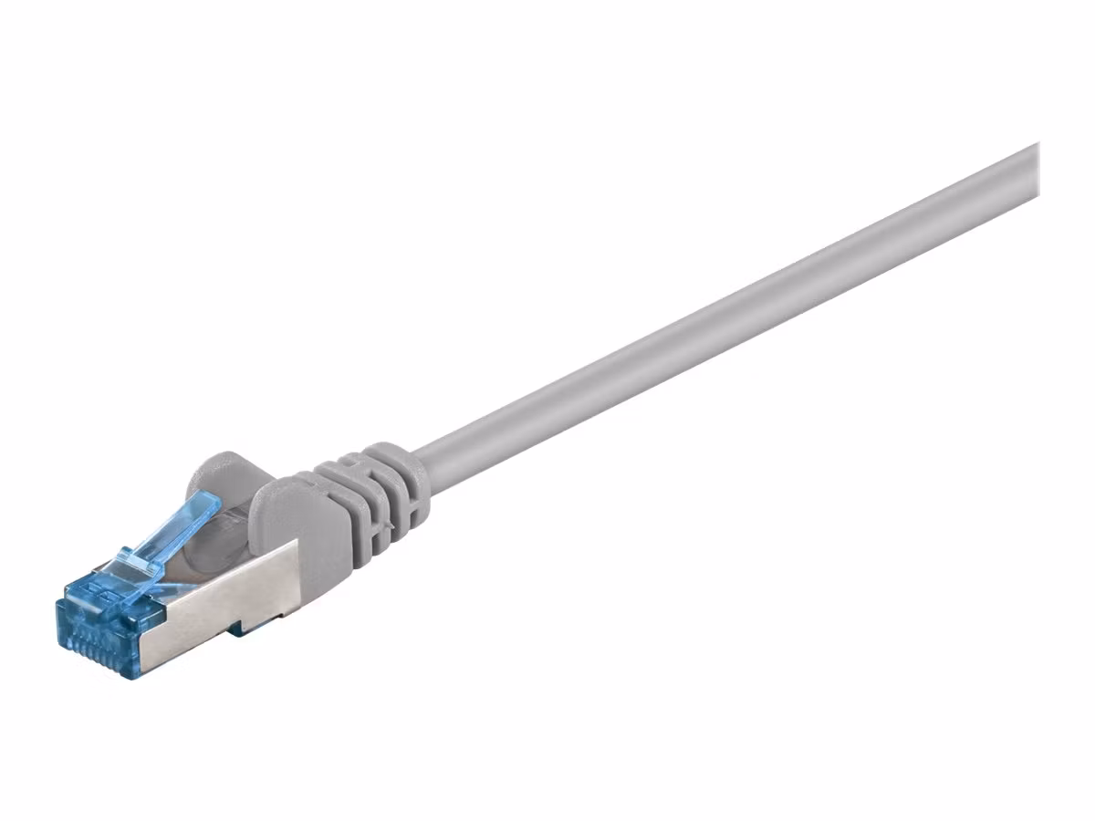 Goobay 94907 Cat 6a S/FTP PiMF 30 m Patchkabel Grå