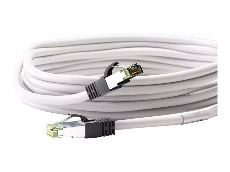 Goobay 55127 Cat 8.1 S/FTP RJ45 Patchkabel 5 m Vit