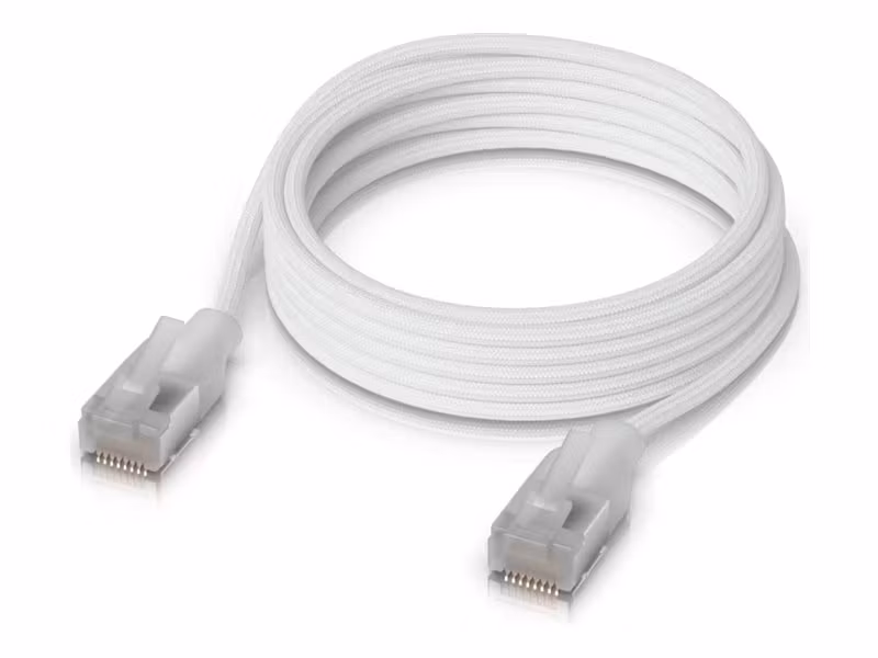 Ubiquiti UniFi Premium Cat 6a 2 m Patchkabel Vit