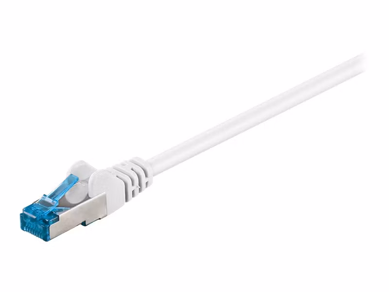 Goobay 94159 Cat 6a S/FTP PiMF 15 m Patchkabel Vit