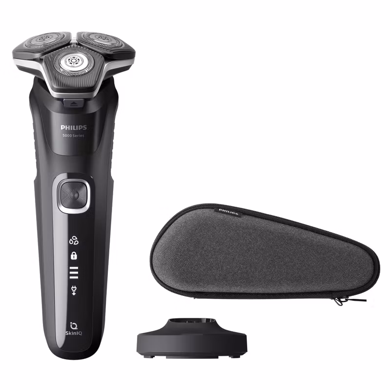 Philips Shaver Series 5000 S5898/35 Rakapparat för våt- och torrakning Deep Black