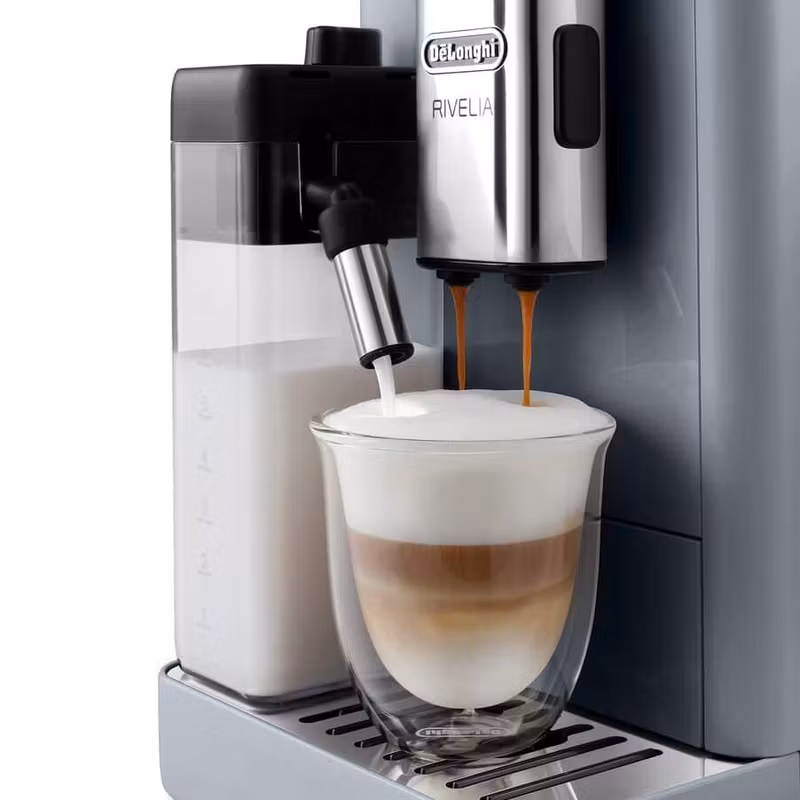 De'Longhi Rivelia EXAM440.55.G Helautomatisk espressomaskin Stengrå