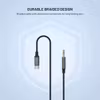 FIXED Link Premium USB-C till 3,5 mm Ljudkabel 1,5 m Rymdgrå
