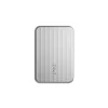 LINQ Semi-solid State Magnetisk Powerbank 5 000 mAh Qi2.2 25 W Silver