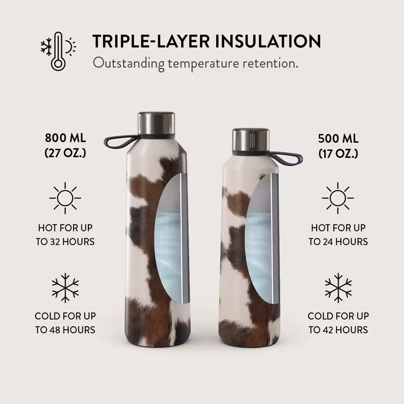 Burga Celestial 800 ml Vatten-/Termosflaska i rostfritt stål