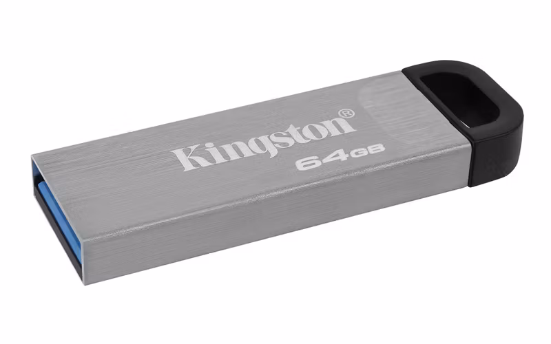 Kingston DataTraveler Kyson 64 GB USB 3.2 Gen 1 USB-minne Silver