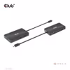 Club 3D CSV-1598 7-i-1 USB-C-dockningsstation med 2 × DisplayPort 4K 60 Hz och 100 W PD