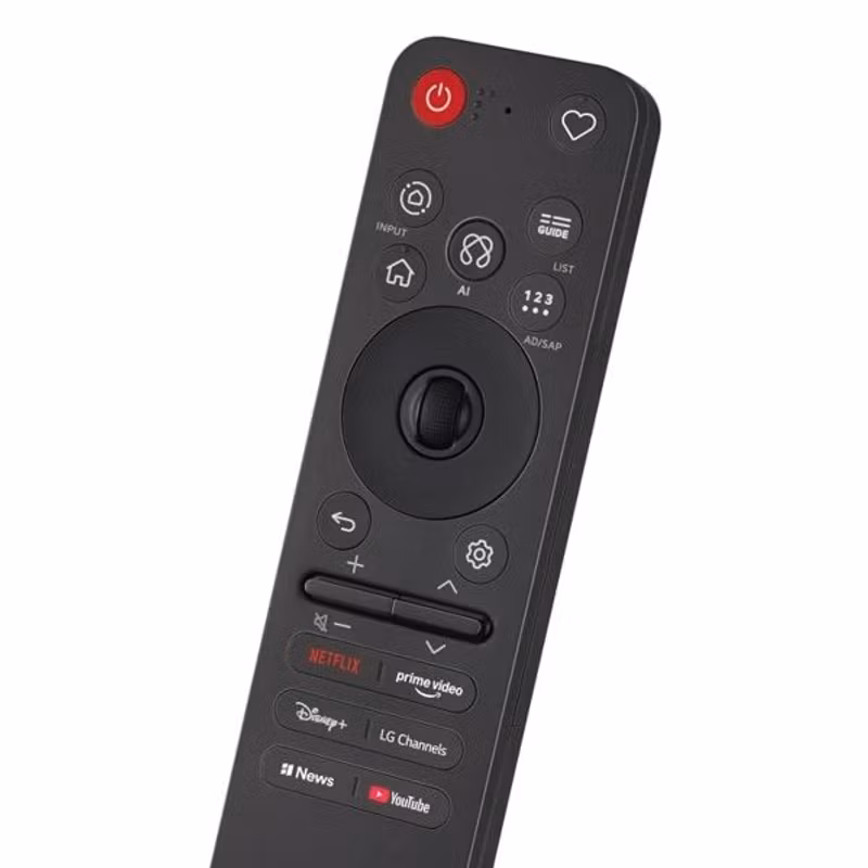 LG MR26GA Magic Remote 2026 Fjärrkontroll med röststyrning Svart