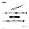 Club 3D CSV-1594 9-i-1 USB-C-hubb med HDMI, VGA och 100 W PD