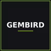 Gembird MUSW-ERGO-01 Ergonomisk Vertikal Trådlös Mus 2,4 GHz Svart