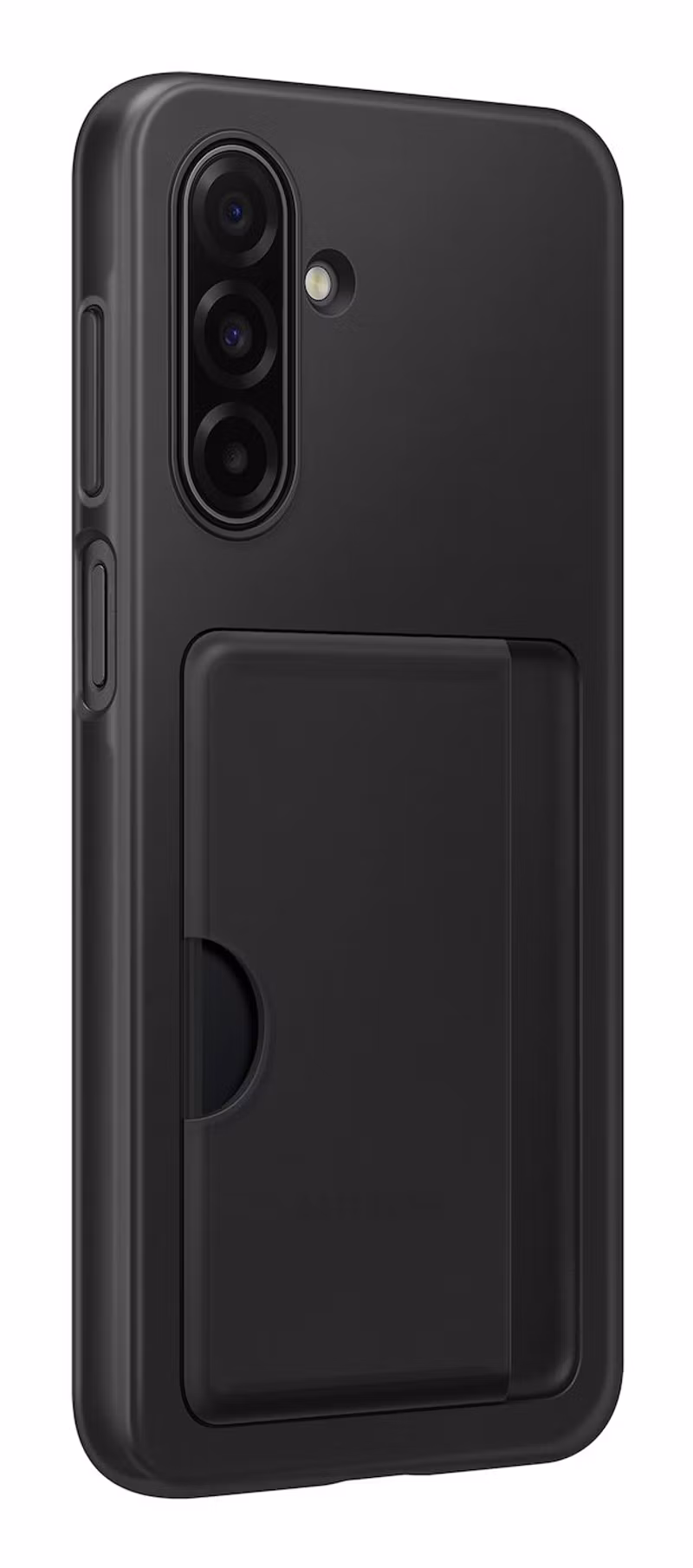 Samsung Card Slot Case EF-OA176 Skal med kortfack för Galaxy A17 / A17 5G Svart