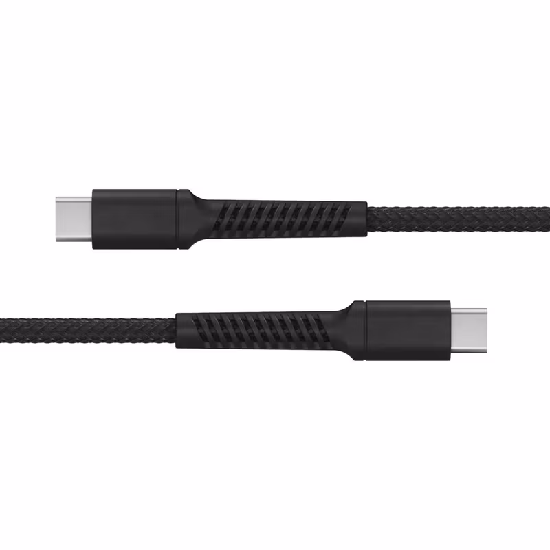 X2O Longlife 100 W USB-C till USB-C-kabel 3 m Svart