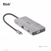 Club 3D CSV-1594 9-i-1 USB-C-hubb med HDMI, VGA och 100 W PD